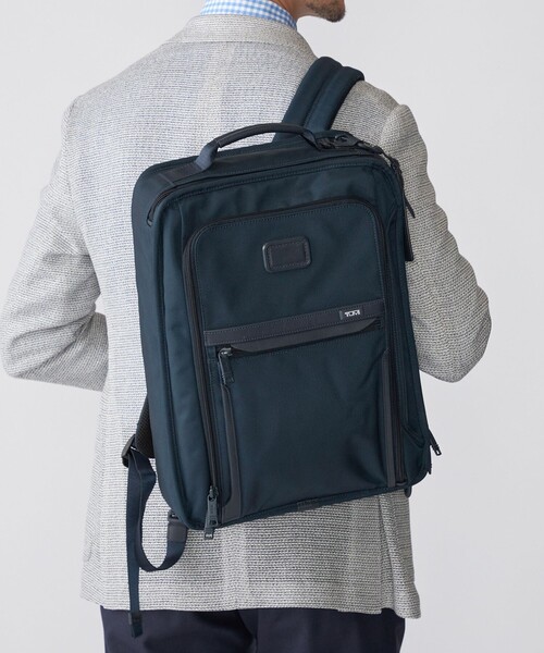 SHIPS別注】TUMI: 完全別注モデル『ALPHA 3』ミッド 3WAY バッグ