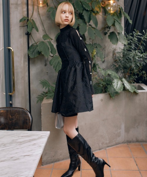 EIMY ISTOIRE（エイミーイストワール）の「ジャガードフラワーミニ