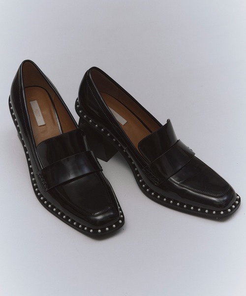 EIMY ISTOIRE（エイミーイストワール）の「パールスタッズローファー