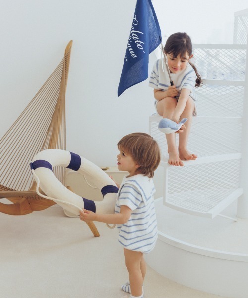 gelato pique イーブイ ロンパース ギフト巾着付き