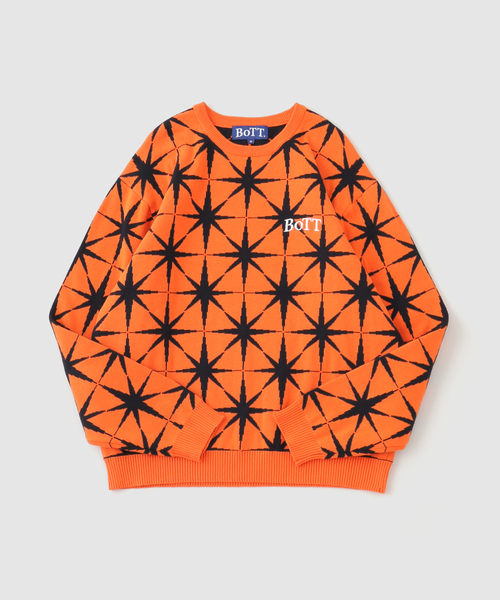 セール】BoTT / ボット SPARKLE JACQUARD KNIT SWEATER（ニット