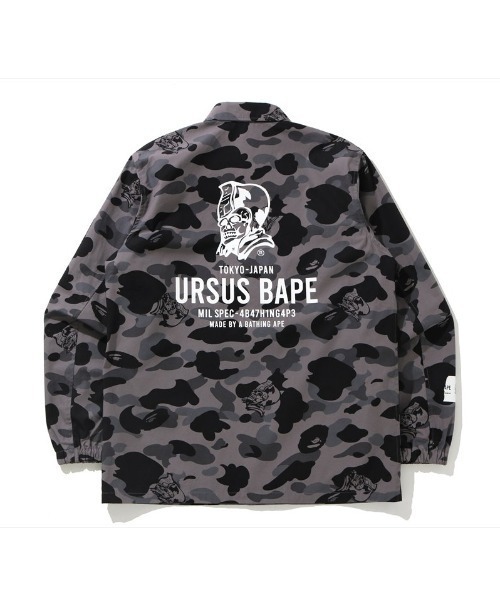 A BATHING APE（アベイシングエイプ）の「URSUS CAMO COACH JACKET M