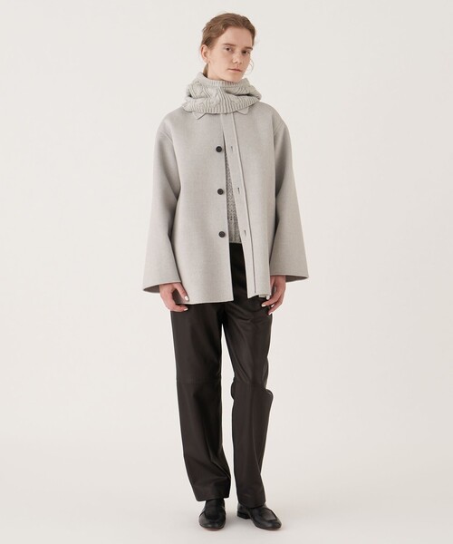 GALERIE VIE（ギャルリー ヴィー）の「ダブルフェイス シャツコート