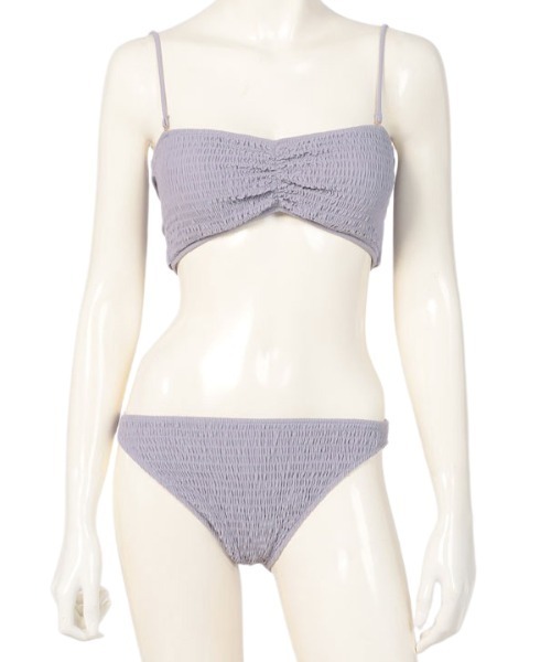 anuans（アニュアンス）の「シャーリングバックタイセットアップ（水着