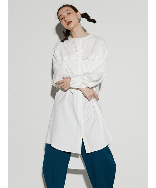 UN3D.（アンスリード）の「ポケットロングシャツ（シャツ/ブラウス