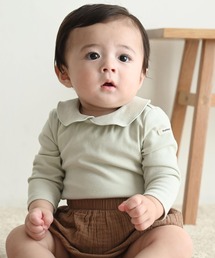 ロンパース・カバーオール kalinka CordeliaOverall Green Stripes 2y