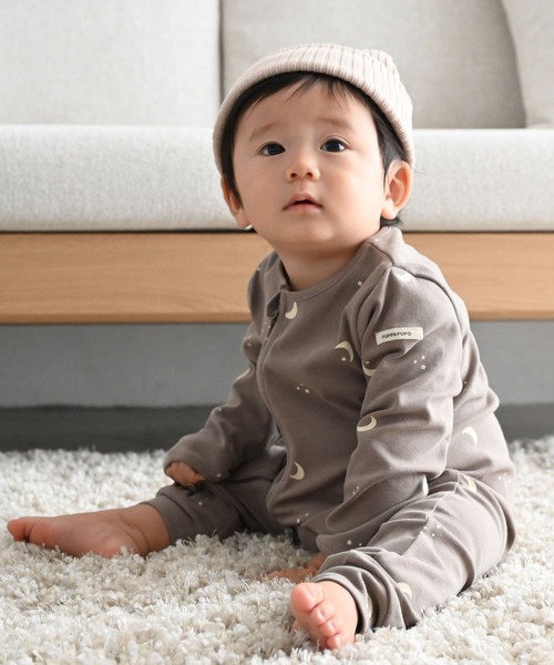 ロンパース・カバーオール SOOR PLOOM Pouf Onesie & Leggings 12m