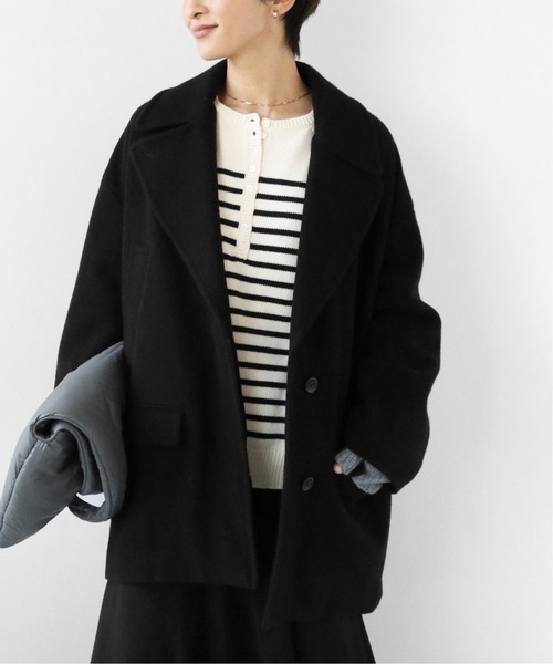 セール】ビシュウウールSUPER100 Pコート◇（ピーコート）｜JOURNAL