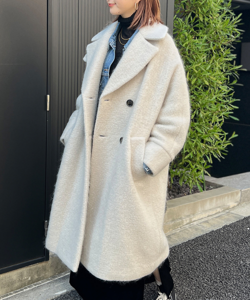 TICCA（ティッカ）の「【TICCA/ティッカ】別注モヘアテントコート