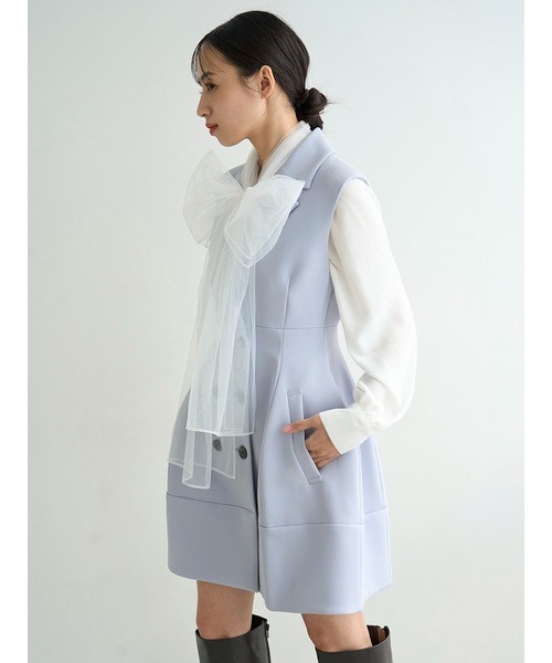 SNIDEL（スナイデル）の「コンストラクトミニワンピース（ワンピース