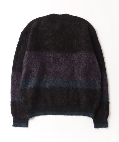 YOKE（ヨーク）の「YOKE/ヨーク/MOHAIR BORDER CREWNECK SWEATER