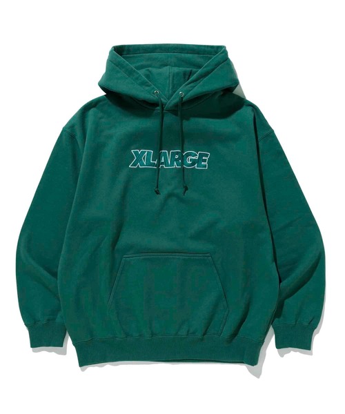 XLARGE（エクストララージ）の「STANDARD LOGO PULLOVER HOODED SWEAT