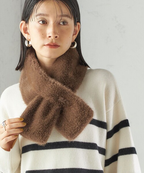 セール】〈手洗い可能〉フェイク ファー マフラー（マフラー）｜SHIPS