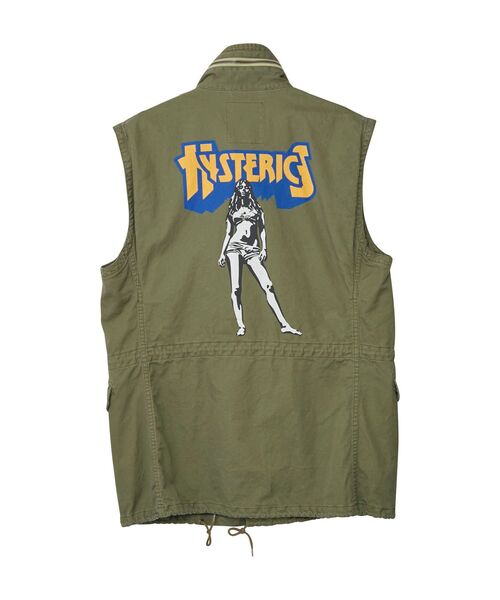 HYSTERIC GLAMOUR（ヒステリックグラマー）の「BAD AS MAMA M65ベスト