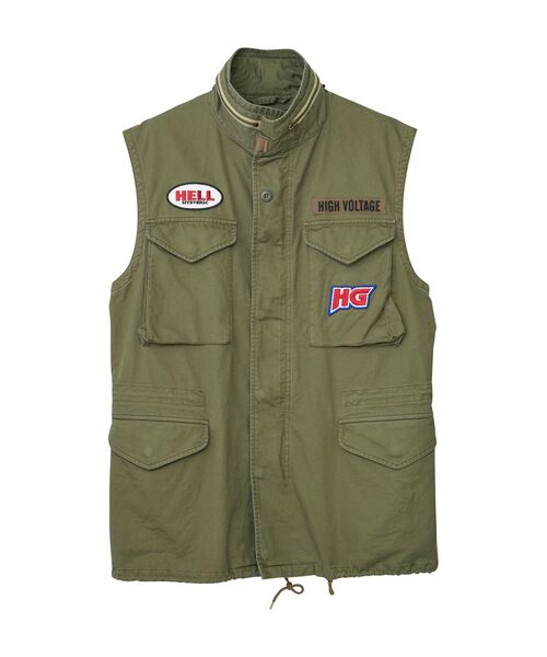 HYSTERIC GLAMOUR（ヒステリックグラマー）の「BAD AS MAMA M65ベスト