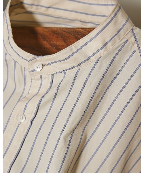 TODAYFUL（トゥデイフル）の「ストライプオーバーシャツ（シャツ