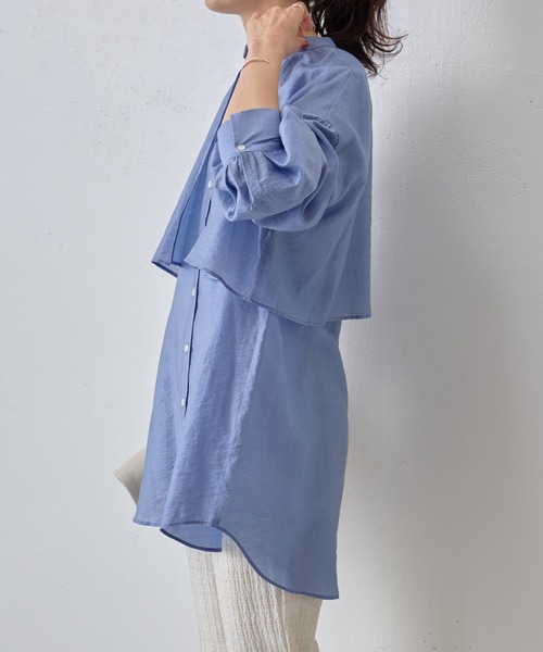 BEARDSLEY（ビアズリー）の「レイヤードシャツ（シャツ/ブラウス