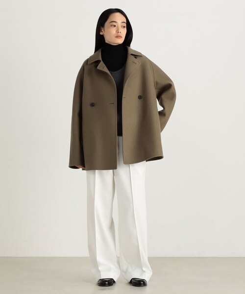 EDITION（エディション）の「□ダブルフェイス 2WAYショートコート