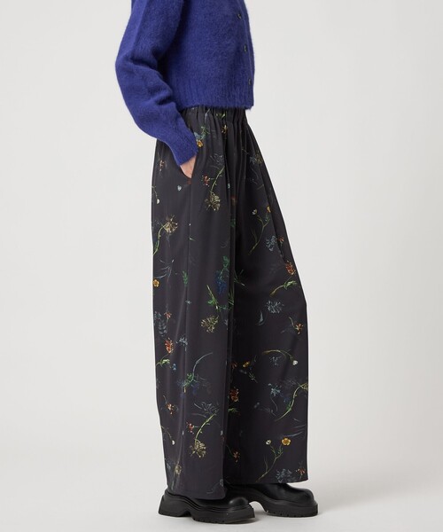 EMMEL REFINES＞EM フラワープリント イージーパンツ 2（その他パンツ