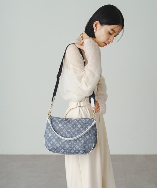 russet（ラシット）の「【Denim Print】2WAYショルダーバッグ (CE-1240