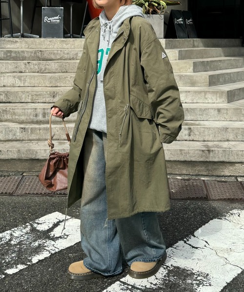 GEVACO（ゲバコ）の「【GEVACO】ミリタリーロングコート（ミリタリー