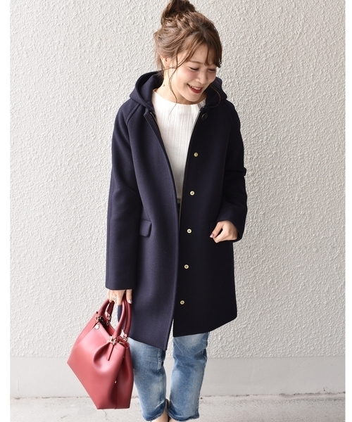 SHIPS（シップス）の「 (-0333)HAMILTON LAMBS:2WAYフードコート