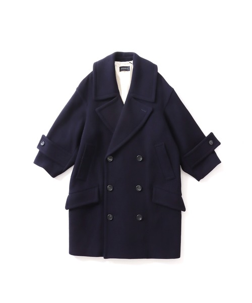 STUMBLY（スタンブリー）の「STUMBLY / Melton/Boa Combination Pea