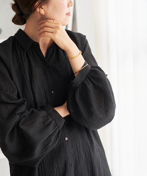 plage（プラージュ）の「Crepe Long シャツ（シャツ/ブラウス）」 - WEAR