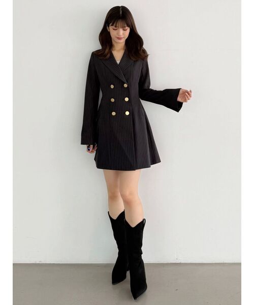 セール】2WAYフィットアンドフレアジャケットワンピース（ワンピース