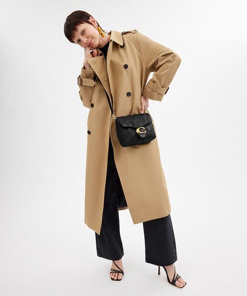 タイムズ スクエア タビー ショルダー バッグ・キルティング