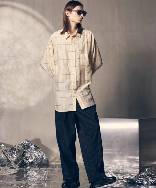 UNISEX》【LIMITED EDITION】Three-Tuck Wide Pants/スリータック