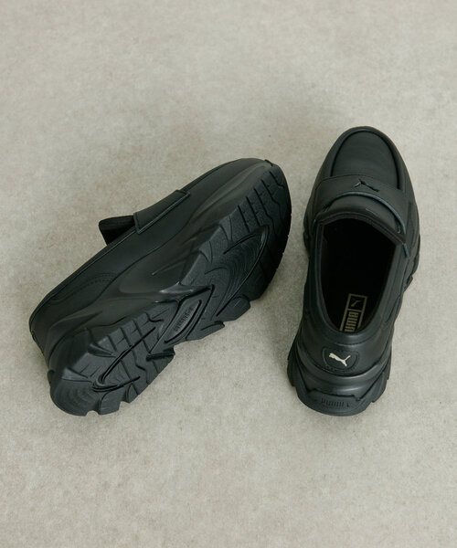 PUMA（プーマ）の「【PUMA(プーマ)】LOAFYR WNS PUMA BLACK ウィメンズ