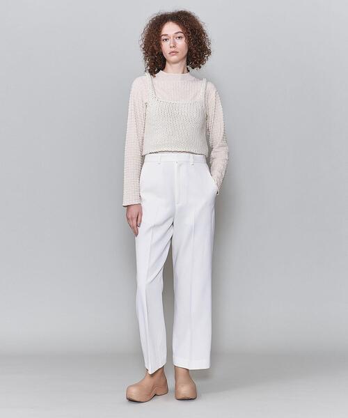 6（ロク）の「＜6(ROKU)＞WOOL ROVING KNIT CAMISOLE/ニット（ニット