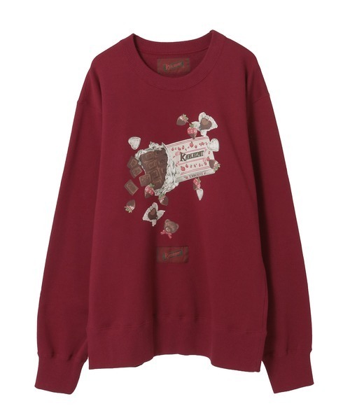 スウィートメモリーズプリントトレーナー（スウェット）｜KARL HELMUT