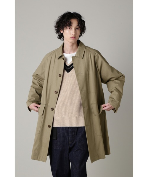 MHL.（エムエイチエル）の「PROOFED COTTON NYLON TWILL（ステンカラー