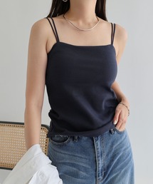オープンバック」に該当するキャミソール（カップ付き）ファッション