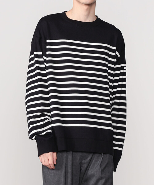 ORCIVAL（オーシバル）の「ORCIVAL | パネルボーダー スウェットプル