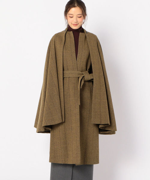 SHIPS（シップス）の「ELIN:ツイード インバネスコート（その他