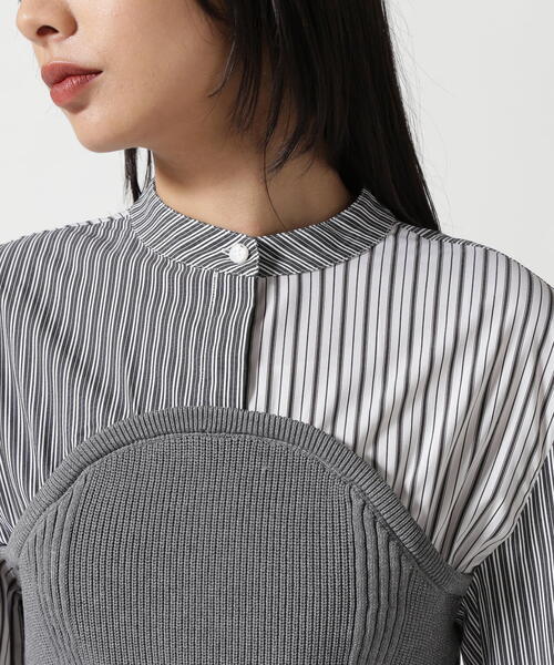 UN3D.（アンスリード）の「UN3D./アンスリード/KNIT BUSTIER DOCKING