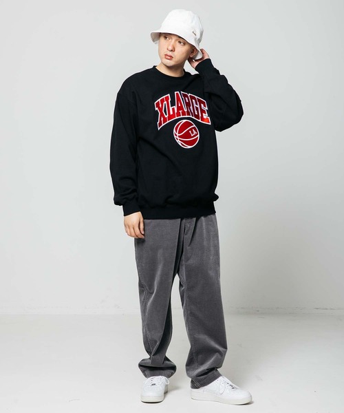 XLARGE（エクストララージ）の「COLLEGE LOGO CREWNECK SWEAT