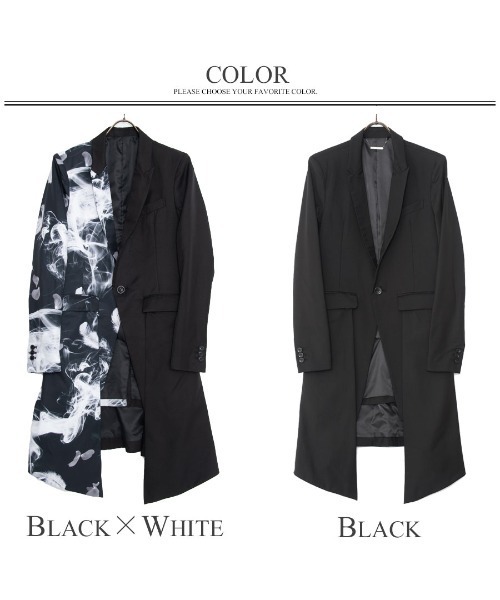 CIVARIZE』2WAYロングテーラードジャケット（テーラードジャケット