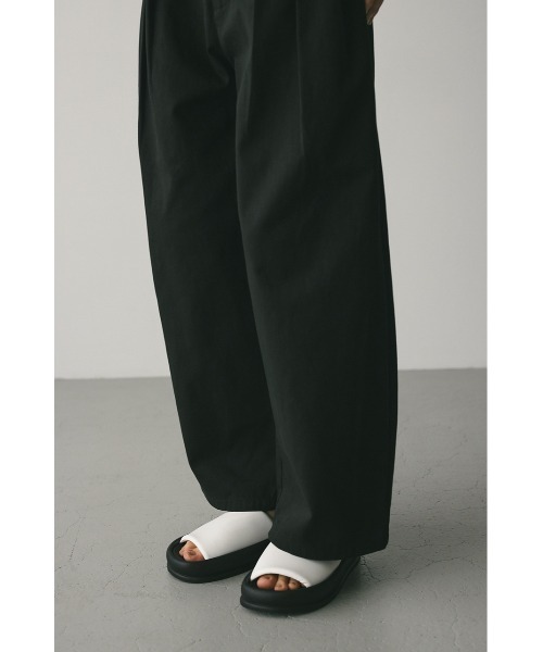 ウエストレイヤーワイドチノパンツ（チノパンツ）｜STYLEMIXER