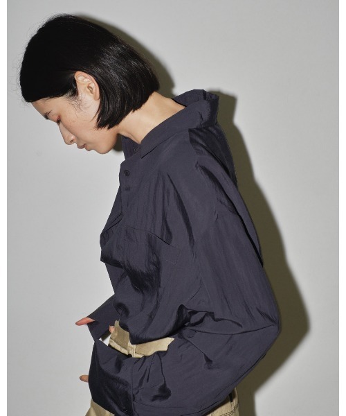 TODAYFUL（トゥデイフル）の「シルキーポケットシャツ（シャツ