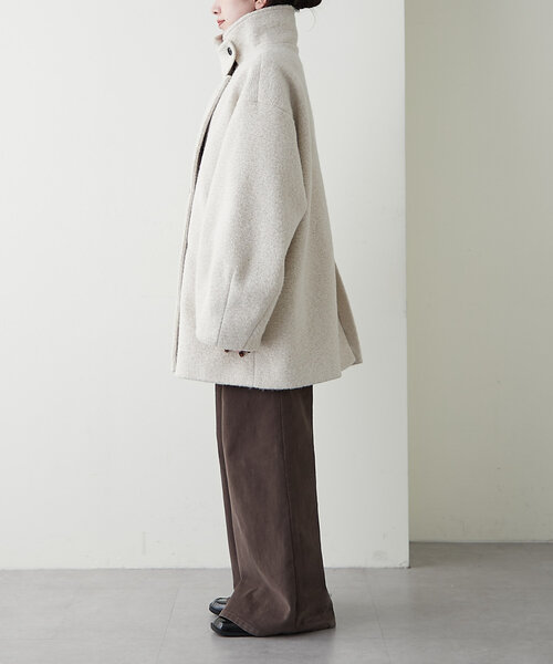 mystic（ミスティック）の「【EC限定カラー/グリーン】シャギーミドル