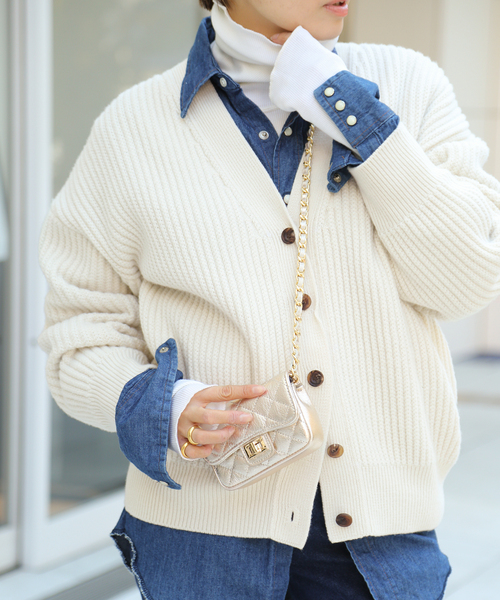 Deuxieme Classe（ドゥーズィエムクラス）の「* latest カーディガン