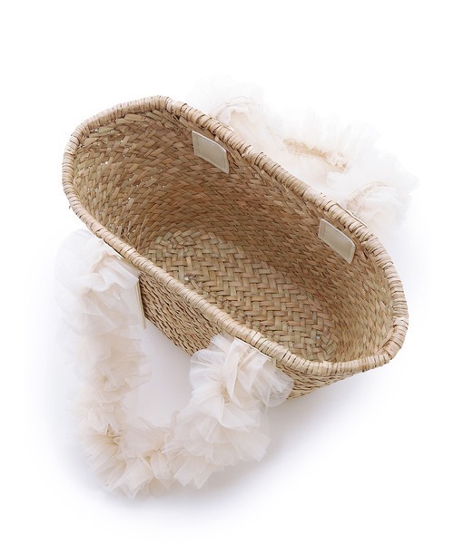 SNIDEL（スナイデル）の「ブレードチュールバッグ（かごバッグ）」 - WEAR