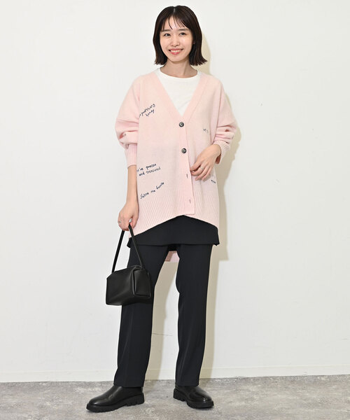 SLOBE IENA（スローブイエナ）の「《追加》embroidery カーディガン