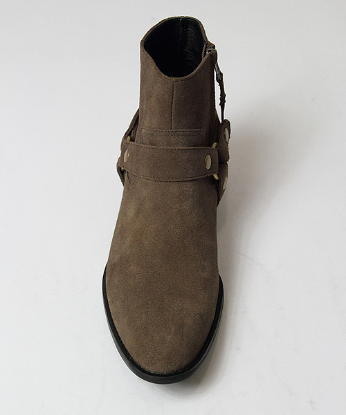 JACKROSE（ジャックローズ）の「スウェードサイドジップリングブーツ