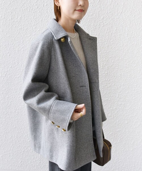 SHIPS（シップス）の「【WEB限定】〈手洗い可能〉ウール ライク