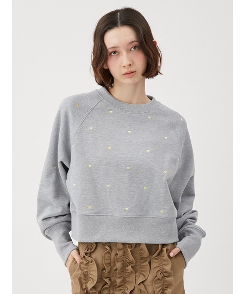 FURFUR（ファーファー）の「【限定カラー】ミニハート刺繍スウェット